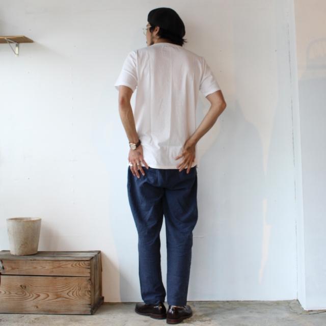 USA Cotton Fabric Pocket Tee　MADE IN JAPAN ホワイト 杢グレー |  | 13