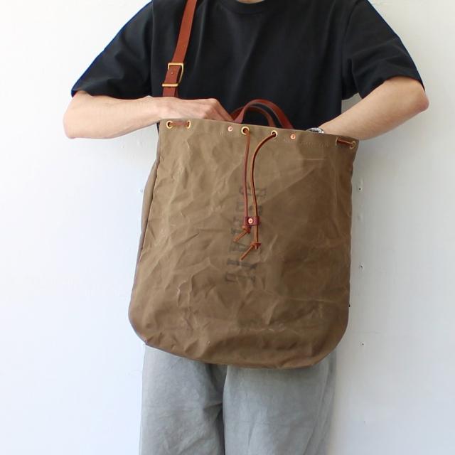 vasco　CANVAS × LEATHER MAIL PURSE BAG -LARGE　VS-211 　（Olive drab） | vasco | 14