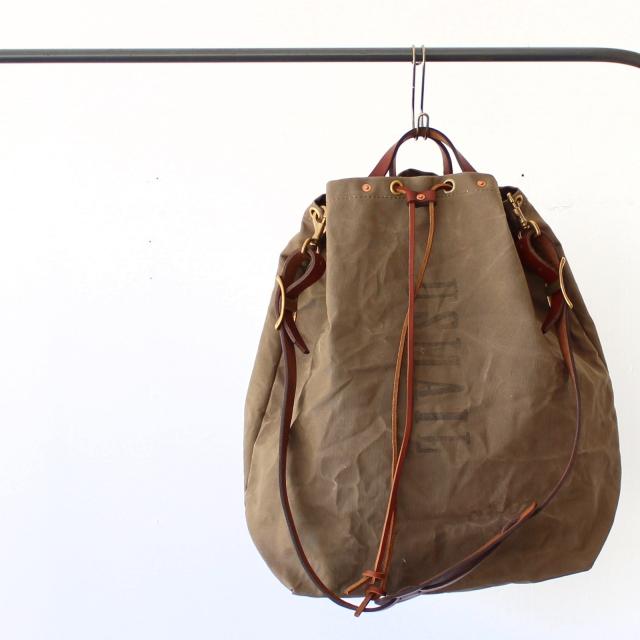 vasco　CANVAS × LEATHER MAIL PURSE BAG -LARGE　VS-211 　（Olive drab） | vasco | 01