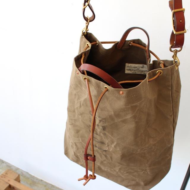 vasco　CANVAS × LEATHER MAIL PURSE BAG -LARGE　VS-211 　（Olive drab） | vasco | 05