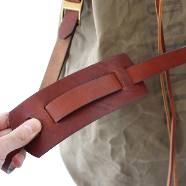 vasco　CANVAS × LEATHER MAIL PURSE BAG -LARGE　VS-211 　（Olive drab） | vasco | 09