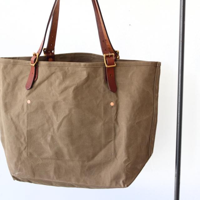 vasco　CANVAS×LEATHER TRAVEL TOTE BAG　VS-264　（Olive drab） | vasco | 04