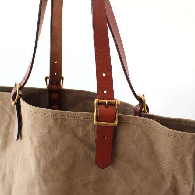 vasco　CANVAS×LEATHER TRAVEL TOTE BAG　VS-264　（Olive drab） | vasco | 08