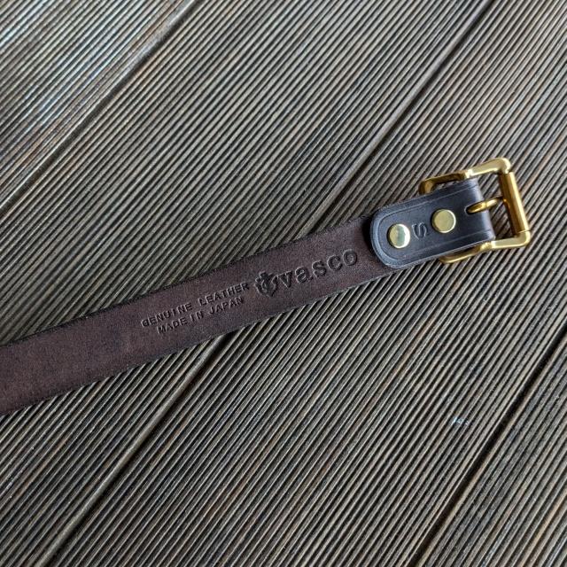 vasco レザーベルト LEATHER GARRISON BELT -NARROW-　VS-603 | vasco | 03