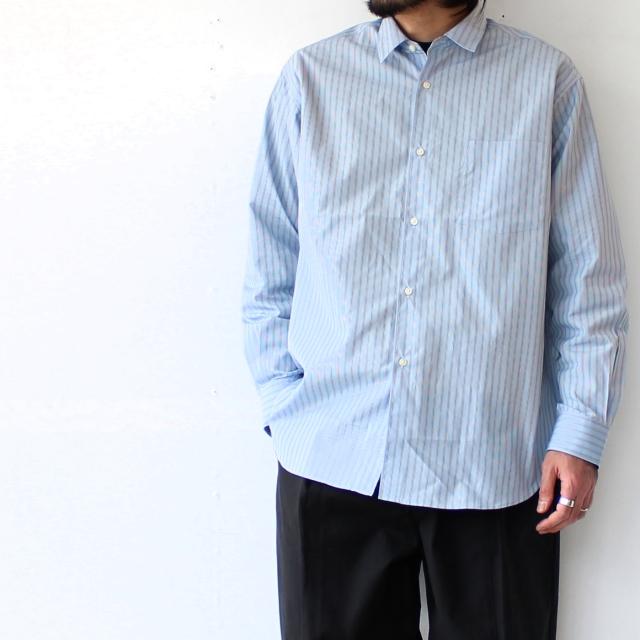 weac. CASUAL DRESS SHIRTS　（SAX STRIPE） | weac. | 13