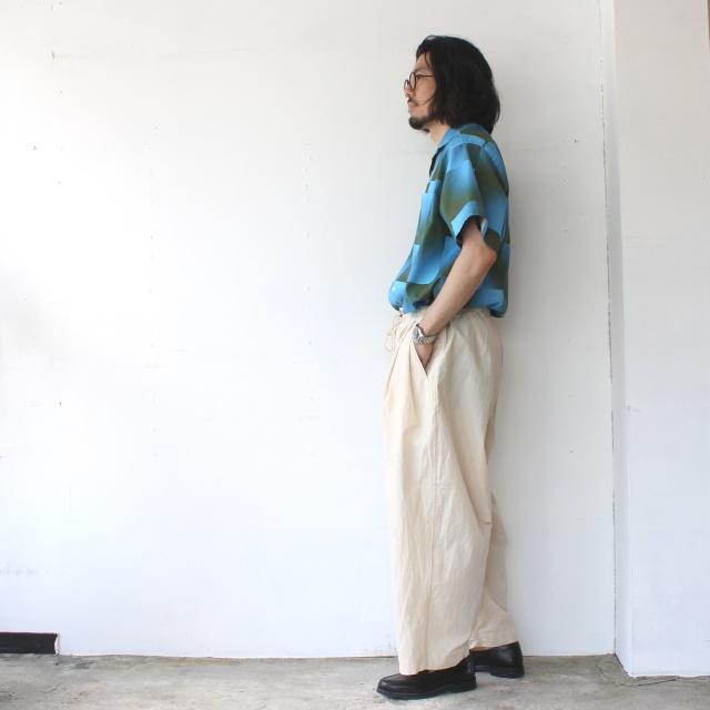 weac. KALEIDO グラデーションチェック開襟シャツ | weac. | 16