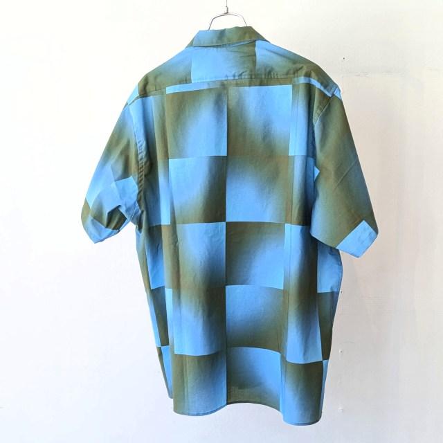 weac. KALEIDO グラデーションチェック開襟シャツ | weac. | 02