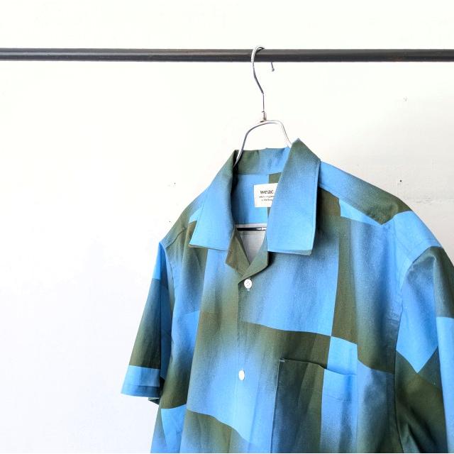 weac. KALEIDO グラデーションチェック開襟シャツ | weac. | 03