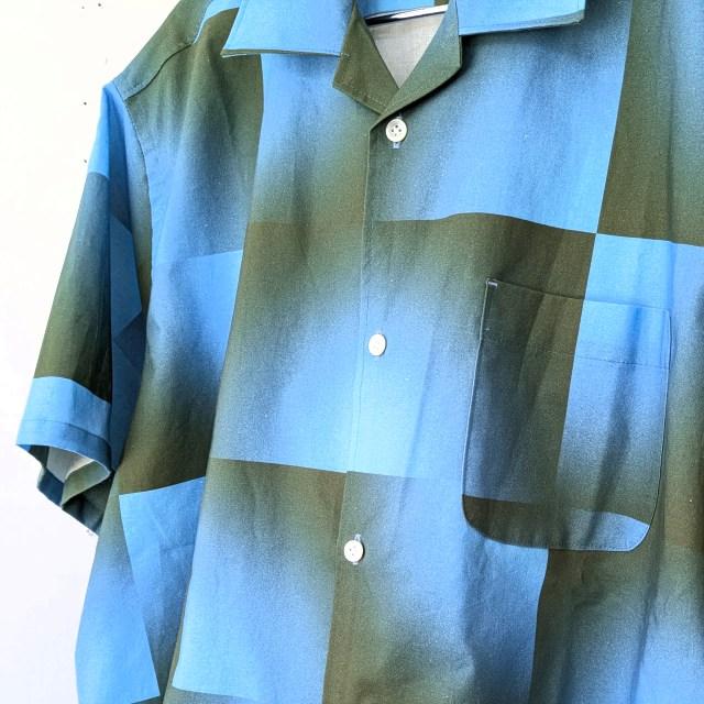 weac. KALEIDO グラデーションチェック開襟シャツ | weac. | 04