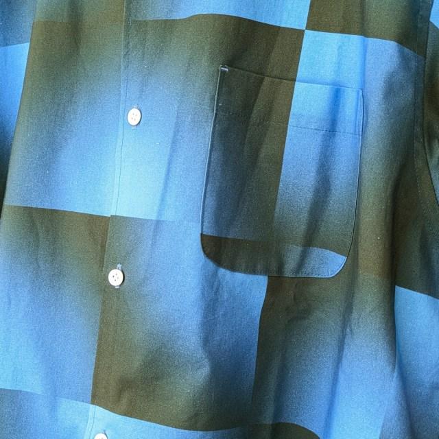 weac. KALEIDO グラデーションチェック開襟シャツ | weac. | 05