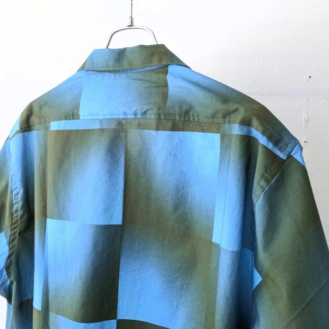 weac. KALEIDO グラデーションチェック開襟シャツ | weac. | 06