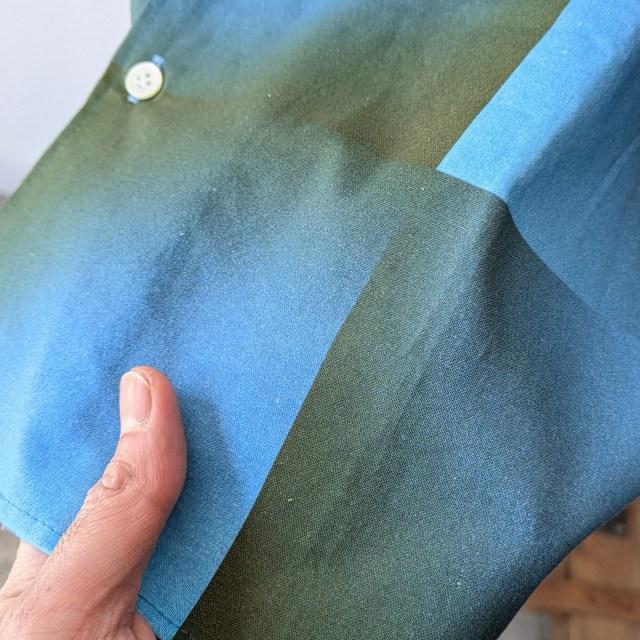 weac. KALEIDO グラデーションチェック開襟シャツ | weac. | 07