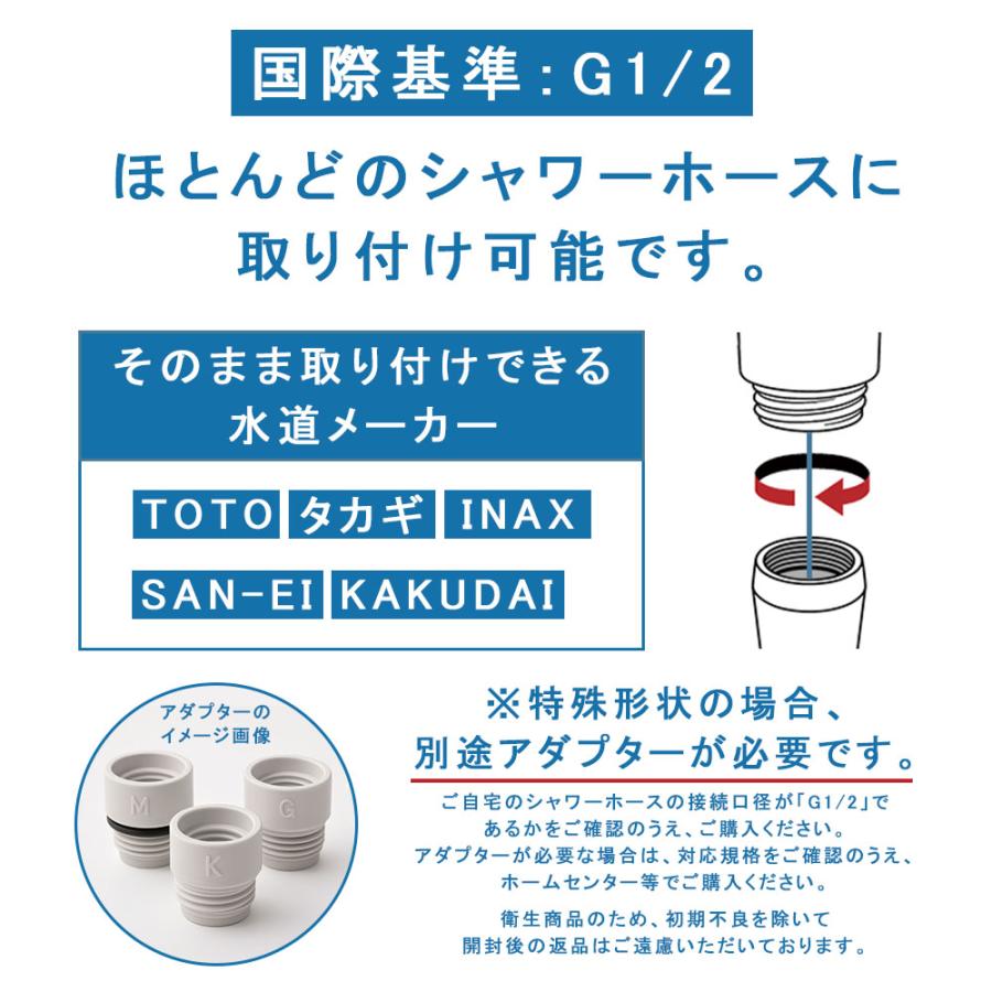 万博・韓国館展示 マルチフィルターシャワーヘッド セット ビタミンC アロマ 香り フィルター セット 塩素除去 節水シャワー 増圧 節水 誕生日 プレゼントの画像