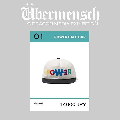 POWER BALL CAP ubermensch G-DRAGON ジードラゴン グッズ G-DRAGON