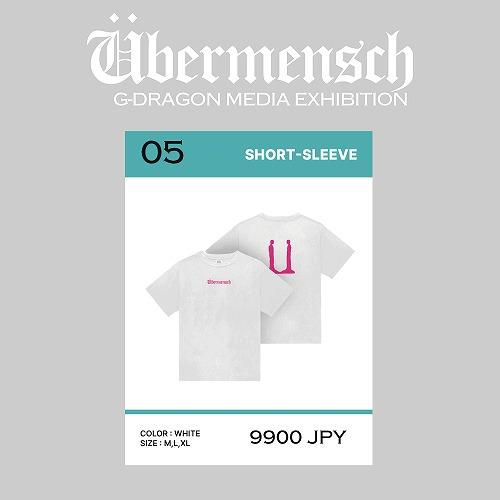 G-DRAGON Übermensch 展示会　ロングスリーブL 公式　ホワイト SHORT-SLEEVE_WHITE_L ubermensch G-DRAGON ジードラゴン グッズ G