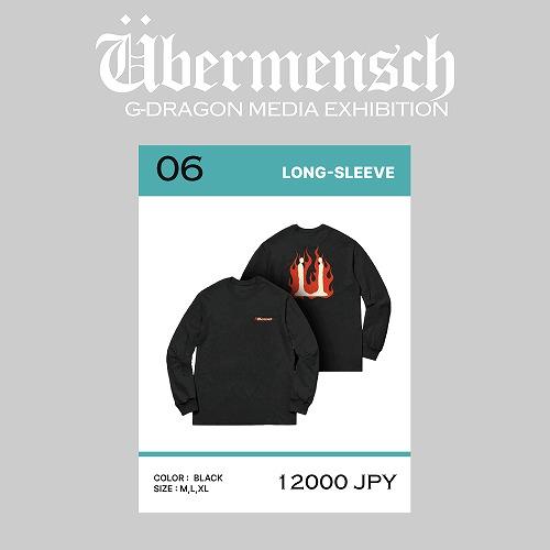 LONG-SLEEVE_BLACK_L ubermensch G-DRAGON ジードラゴン グッズ G 