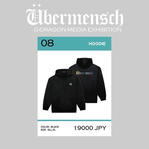HOODIE_BLACK_M ubermensch G-DRAGON ジードラゴン グッズ G-DRAGON