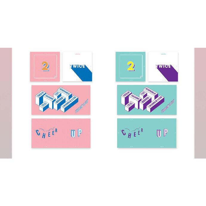 TWICE page two アルバム cd TWICE - [PAGE TWO] 2nd Mini Album Mint ver. CD+72p Photo