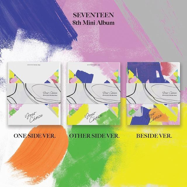 安心の日本国内発送 Your Choice 8th Mini Album BE SIDE Ver. SEVENTEEN セブンティーン セブチ アルバム cd 韓国｜c-factory