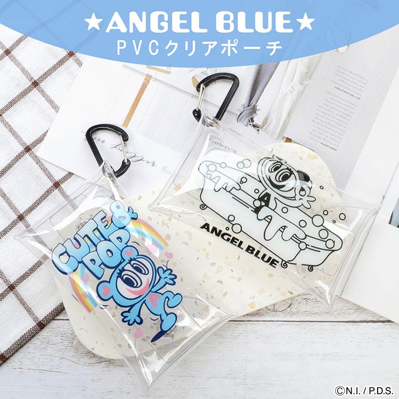 ANGEL BLUE（エンジェルブルー） キャラクター「PVCマルチポーチ