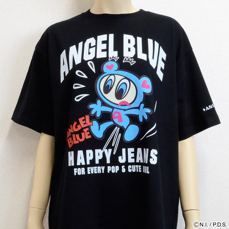 平成レトロ エンジェルブルー ANGELBLUE ナカムラくん 半袖Tシャツ ANGEL BLUE（エンジェルブルー） ANGEL BLUE「Tシャツ / HAPPYJEANS