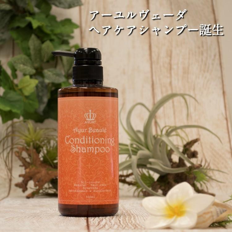 アーユルヴェーダ アーユルボーテ コンディショニング シャンプー 500ml オイル ボトル トリートメント オールインワン アミノ酸 自然 植物 人気 おすすめ Cg 131 健康と美容のお店 C Garden 通販 Yahoo ショッピング