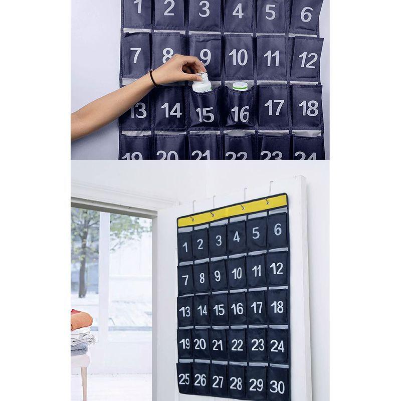 再入荷 ウォールラック 小物収納 オックスフォード 防水 カレンダーポケット ポケット ウォール Notag 壁掛け ポケ 吊り下げ ポケット 収納 ウォールポケット Www We Job Com