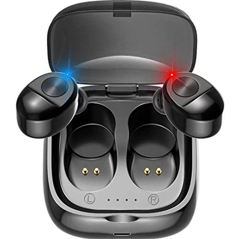 【在庫有】 Bluetooth ワイヤレスイヤホン LEDディスプレイイヤホン Hi-Fi 最新Bluetooth5.0+EDR搭載 3Dステレオサウン イヤホン