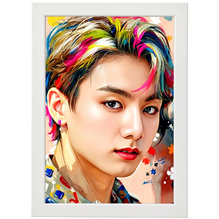 防弾少年団(BTS) - グク　ジョングク　BTS 額縁 BTS JUNG KOOK ジョングク アート ポスター +フレームセット S1