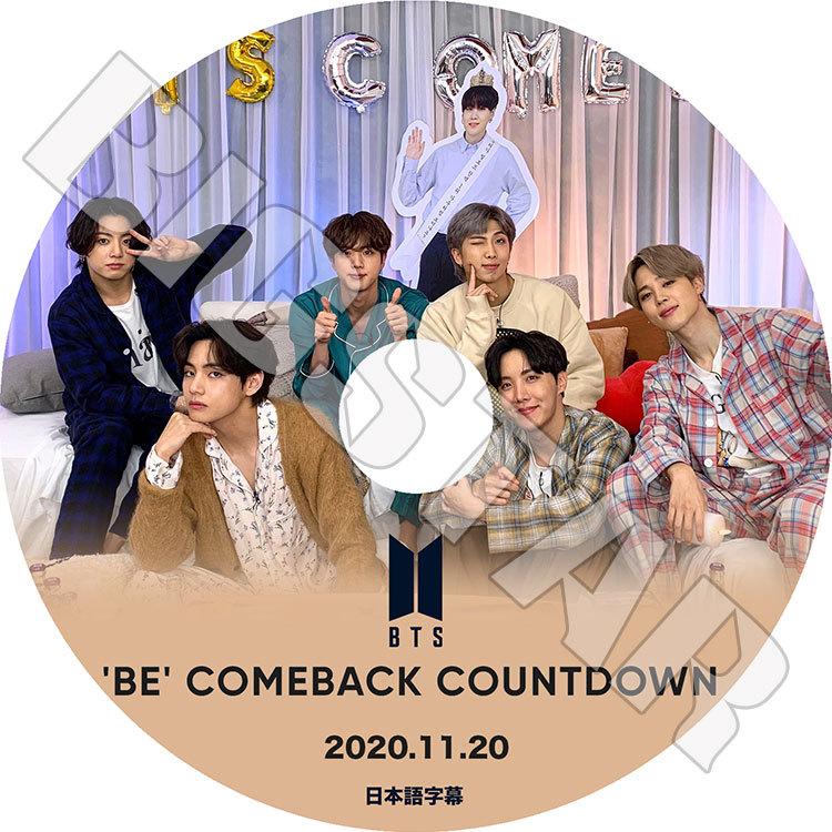 K-POP DVD/ バンタン BE COMEBACK COUNTDOWN(2020.11.20)(日本語字幕あり)/ 防弾 バンタン ラップモンスター シュガ ジン ジェイホープ ジミン..｜c-mall