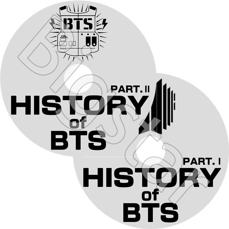 K-POP DVD/ バンタン HISTORY OF BTS(2枚SET)(日本語字幕なし)/ 防弾 バンタン ラップモンスター シュガ ジン ジェイホープ ジミン ブィ ジョングク｜c-mall
