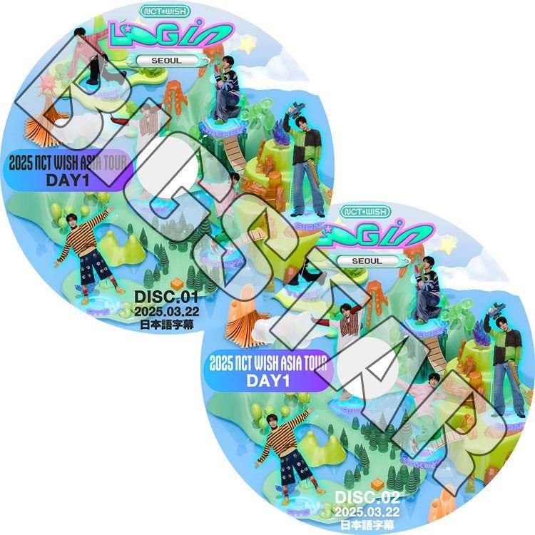 K-POP DVD/ NCT WISH ASIA TOUR 'LOG in' SEOUL (2025.03.22
