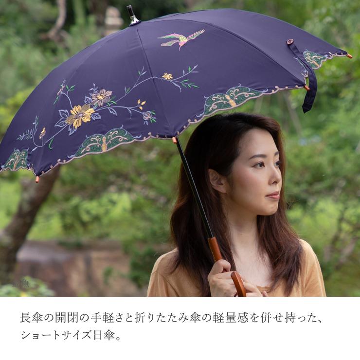 ショート日傘 完全遮光 レディース ショート長日傘 Uvカット 遮光 日傘 1級遮光 遮熱 涼しい 晴雨兼用 ギフト 母の日 贈り物 Ps シノワズリーモダン京都 通販 Yahoo ショッピング