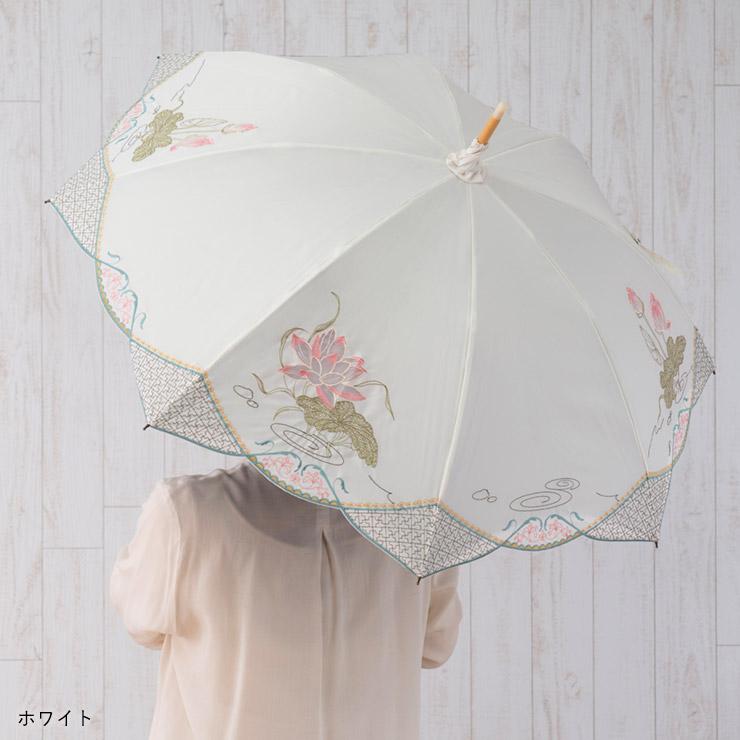 女優日傘 日傘 完全遮光 レディース 折りたたみ 長傘 軽量 UV