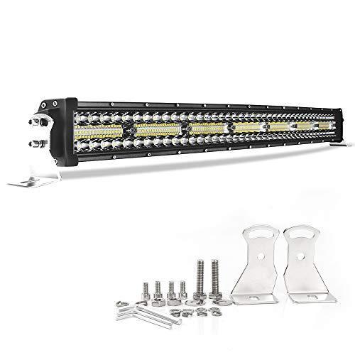 Seal限定商品 Uni Shine 32インチ Ledライトバー 車 オフロード Ledワークライト 防水作業灯 曲型 広角狭角一体型 405w 9 32v 6500 新発売の Blog Lonolife Com