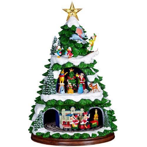 Disney Animated Tree with Music ディズニー クリスマス オブジェ オーナメント オルゴール