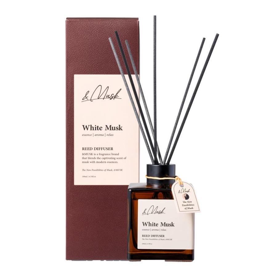 EC独占販売】&MUSK リードディフューザー 180ml アロマ ルーム