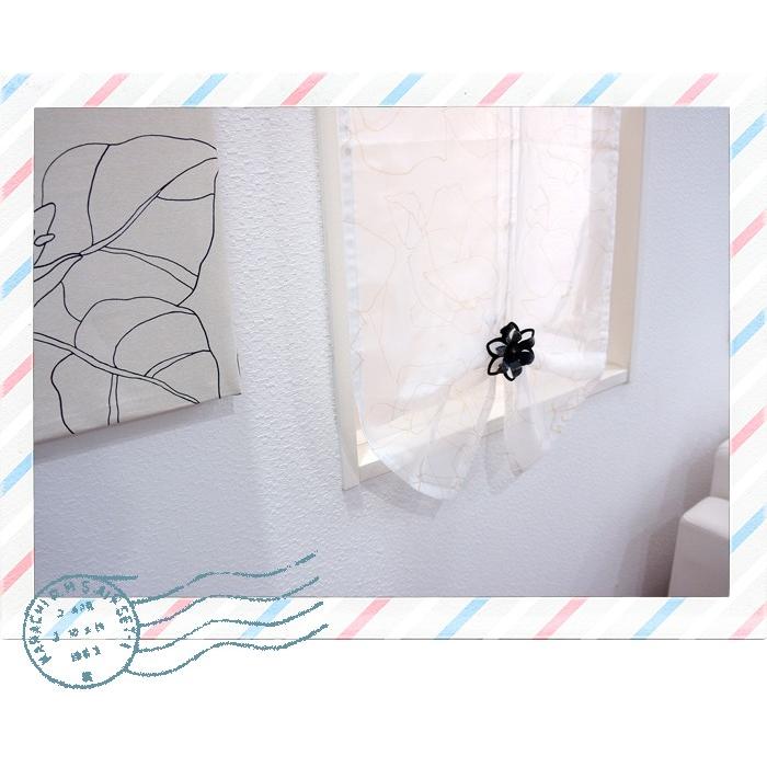 カーテンクリップ アイアンフラワークリップタッセル フランス