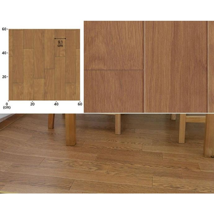 クッションフロア ラグマット ダイニングラグ 表面強化+消臭機能 ペット対応 木目柄 182×260cm 3帖用 JQ | ブランド登録なし | 01