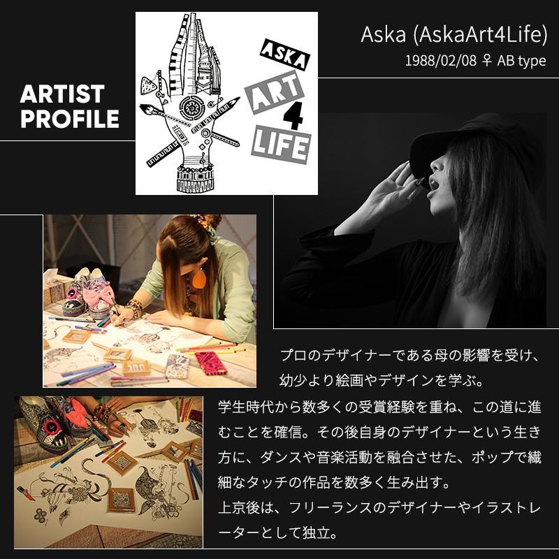 ファブリックボード アーティスト「ASKA -アスカ-」コラボ ファブリックパネル アートパネル H-N-0 | ブランド登録なし | 02