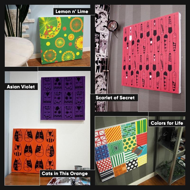 ファブリックボード アーティスト「ASKA -アスカ-」コラボ ファブリックパネル アートパネル H-N-0 | ブランド登録なし | 04