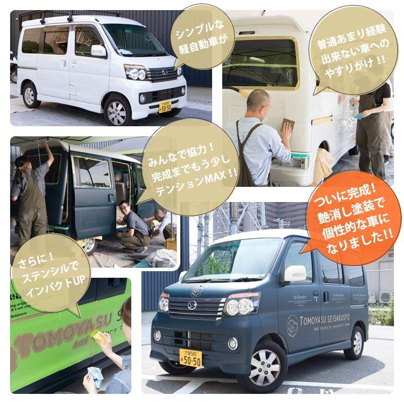 車 塗装 自分で Diy 塗料 ペンキ 1kg 3色 ユーズドレザーセット カーペイント ディッピンペイント Jq Dpcar061 ビニールカーテンのcレンジャー 通販 Yahoo ショッピング