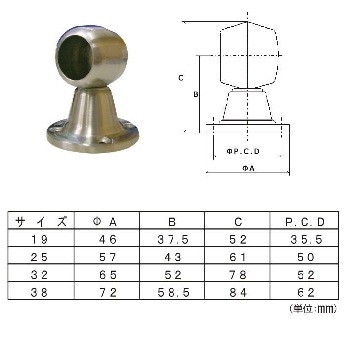 DIY アラヤ ステンレス丸パイプ Φ38×t1.5×2000mm ×2本 オール