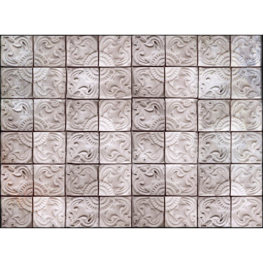 壁紙 張り替え 自分で Diy クロス おしゃれ 石目 輸入壁紙 ヴィンテージティンタイル Vintage Tin Tile 紙製 粉のり付き K1wa003 ビニールカーテンのcレンジャー 通販 Yahoo ショッピング