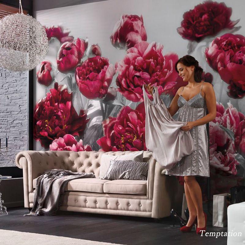 壁紙 張り替え 自分で Diy クロス おしゃれ 花柄 輸入壁紙 Temptation テンプテーション X8 002 フリース製 Csz Kger017 ビニールカーテンのcレンジャー 通販 Yahoo ショッピング