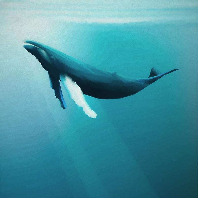 水晶絵　アートパネル　クジラ　くじら　鯨　クリスタル　絵画　アート　海　壁掛け 水晶絵 アートパネル クジラ くじら 鯨 クリスタル 絵画 アート 海