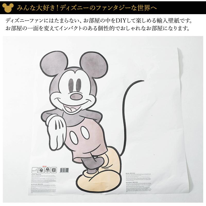 壁紙 張り替え 自分で diy クロス おしゃれ ディズニー ミッキー 輸入壁紙 シール Mickey Essential 12425 CSZ｜c-ranger｜04