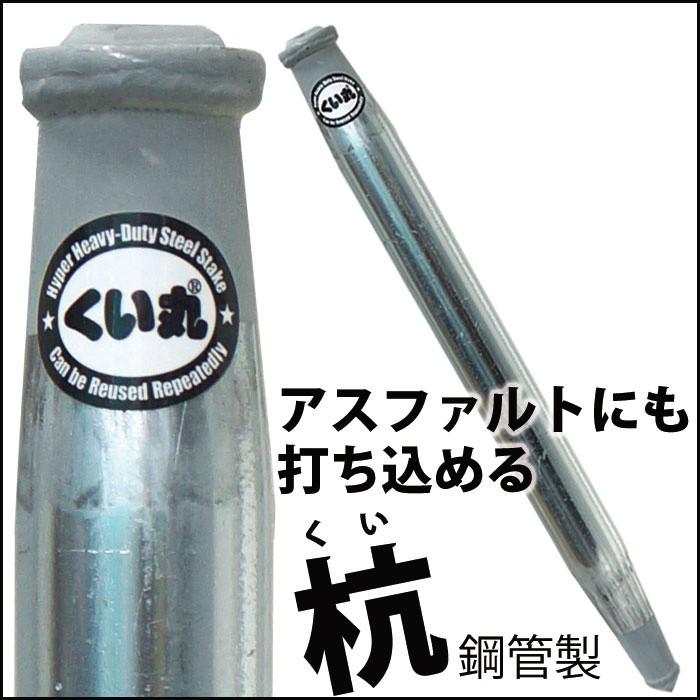 杭 くい丸 48.6mm×1500mm 打ち込み杭 ※個人様宛への配送不可※ 直送品 JQ｜c-ranger