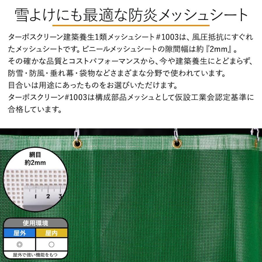 カーポート サイズ オーダー 防風ネット 防雪シート ターポスクリーン 幅451〜540cm 丈251〜300cm FT22 【倍】 JQ