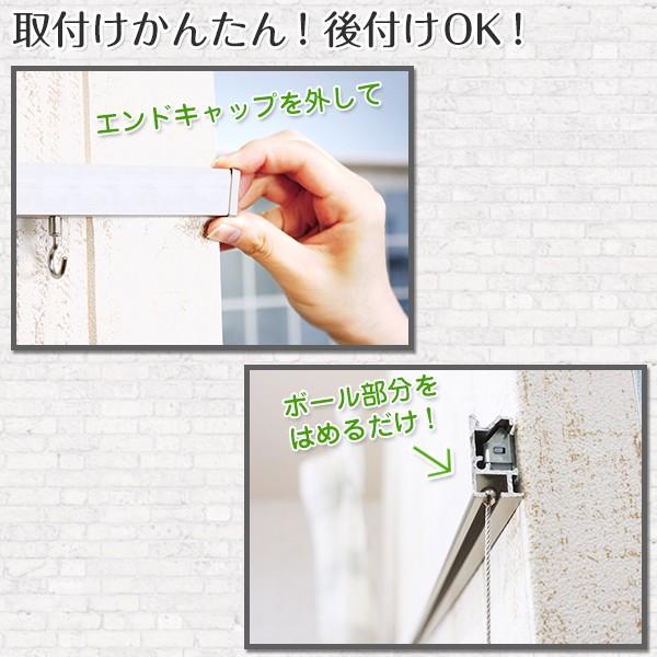 ピクチャーレール デコレール専用 Shsハンガー ボールタイプ 1m インテリアピクチャーレール 収納 壁掛け Prdhp1 ビニールカーテンのcレンジャー 通販 Yahoo ショッピング